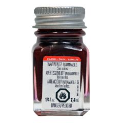 Met Red Flake Testors Enamel 7ml