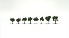 Medium Green Realistic Trees 3/4-1 1/4in