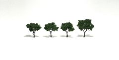 Medium Green Realistic Trees 2-3in