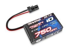 750mAh 2S 7.4V 20C LiPo ID Battery