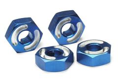 Alu Hex Wheel Hubs 12mm 4pk