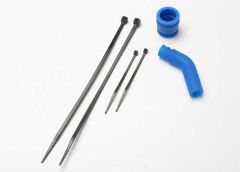 Molded Pipe Coupler Blue