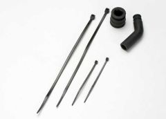 Molded Pipe Coupler Black