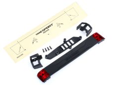 Tailgate Panel with Light Lenses