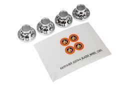 Chrome Center Caps 4pk