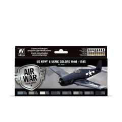 Model Air USN/USMC WWII color Set 8 x 17ml