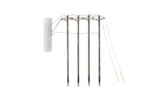 Utility Poles Single Crossbar 4pk N