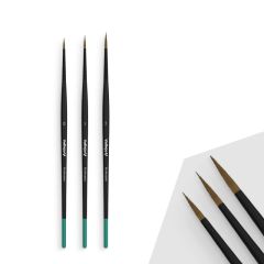 Brushes Design Natural 3pk