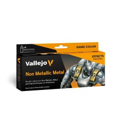 Vallejo Non-Metallic Metal 8x18ml Set