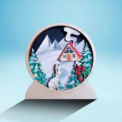 Art Kit 3D Winter Rabbit