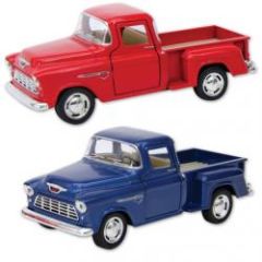 Diecast Pickup 1955 Chevy Pull Back