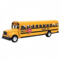 School Bus Large Diecast Pull Back
