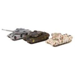 Diecast Tank with Lights and Sounds Pull Back
