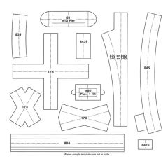 HO Scale Track Planning Templates