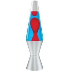 14.5in Lava Lamp Red / Blue