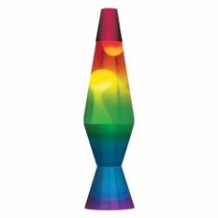14.5in Lava Lamp Rainbow