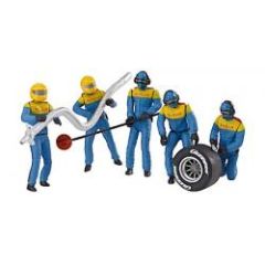 Mechanic Figures Blue/Yellow 5pc
