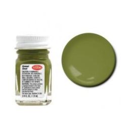 Olive Green Testors Enamel 1/4oz