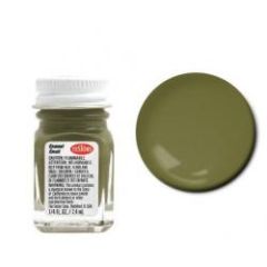 Flat Olive Drab Testors Enamel 1/4oz