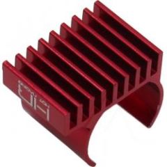 9-Fin 030 Motor Heatsink for SCX24 Red