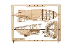 UGears Zeppelin 2.5D Puzzle - 49 Pieces