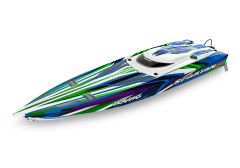 Spartan SR 36" Race Boat with Self Righting Green