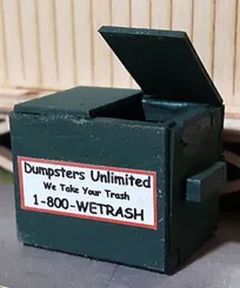 Garbage Dumpster 4pk