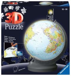 3D Globe with Light 548pc