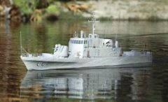 USS Crockett 51in Navy Gunboat Kit