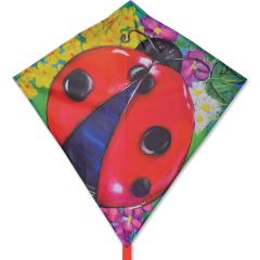 Diamond Kite 25in Ladybug
