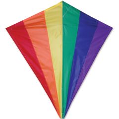 Diamond Kite 30in Rainbow