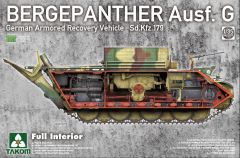 Bergepanther Ausf.G Recovery Vehicle /w Interior 1/35