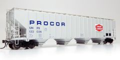 Procor 5820 Cvrd Hopper UNPX Procor w/ Union Carbide