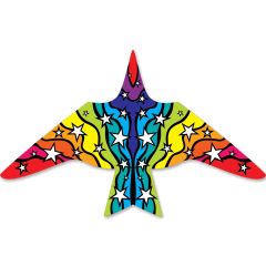 Thunderbird Kite 11.5ft Rainbow Stars