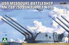Mk7 16in Turret No.1 USS Missouri 1/72