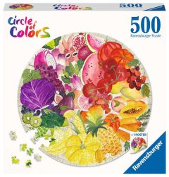 Circle Of Colors Fruits and Vegetables 500pc