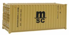 20ft RibSide Container MSC