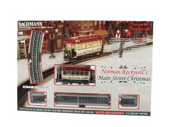 On30 Norman Rockwell s Main St Christmas Trolley Set