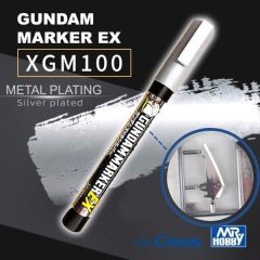 Marker Gundam Plated Silver