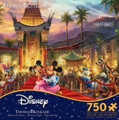 Disney Mickey & Minnie Mouse on the Red Carpet 750pc Puzzle