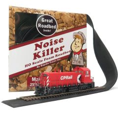 Noise Killer HO Foam Roadbed Branch Line25ft