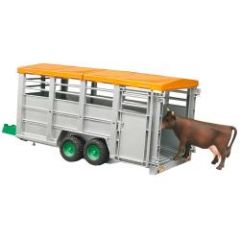 Livestock Trailer with 1 Cow