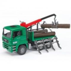 MAN TGA Timber Truck w/ Crane and Logs