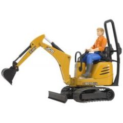 JCB Micro Excavator 8010 w/ Worker