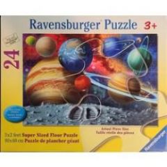 Stepping Into Space Floor Puzzle 24pc