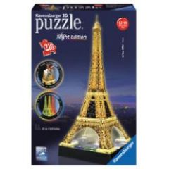 3D Eiffel Tower Night Edition 216pc
