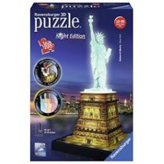 3D Statue of Liberty Night Edition 108pc
