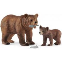 Grizzly Mother & Cub