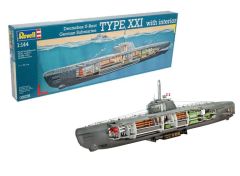 U-Boat XXI w/ Interior 1/144