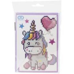 Diamond Dots Baby Unicorn Card